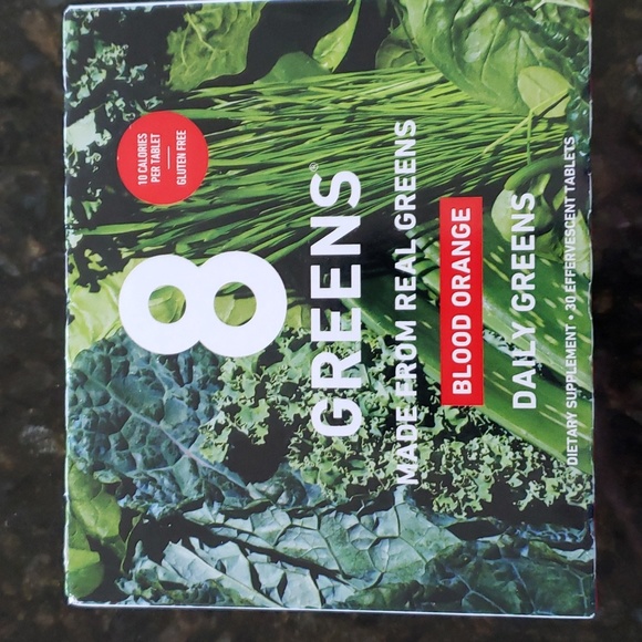 8 Greens Other 8 Greens Effervescent Drink Tablets Blood Orange
